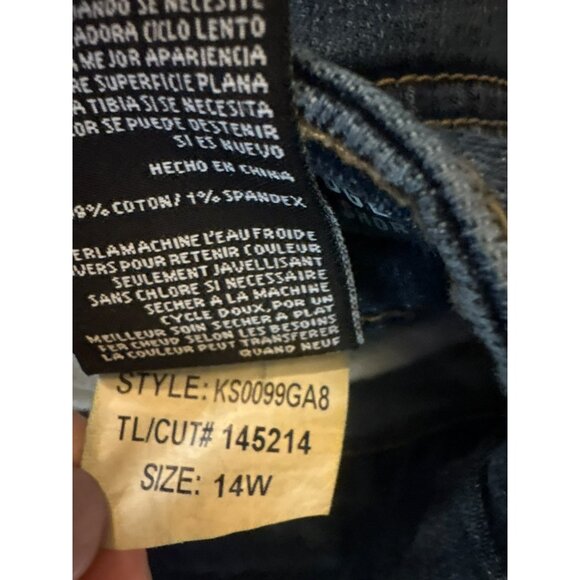 Kut From The Kloth Gidget Fray Shorts Size 14W - Picture 5 of 9